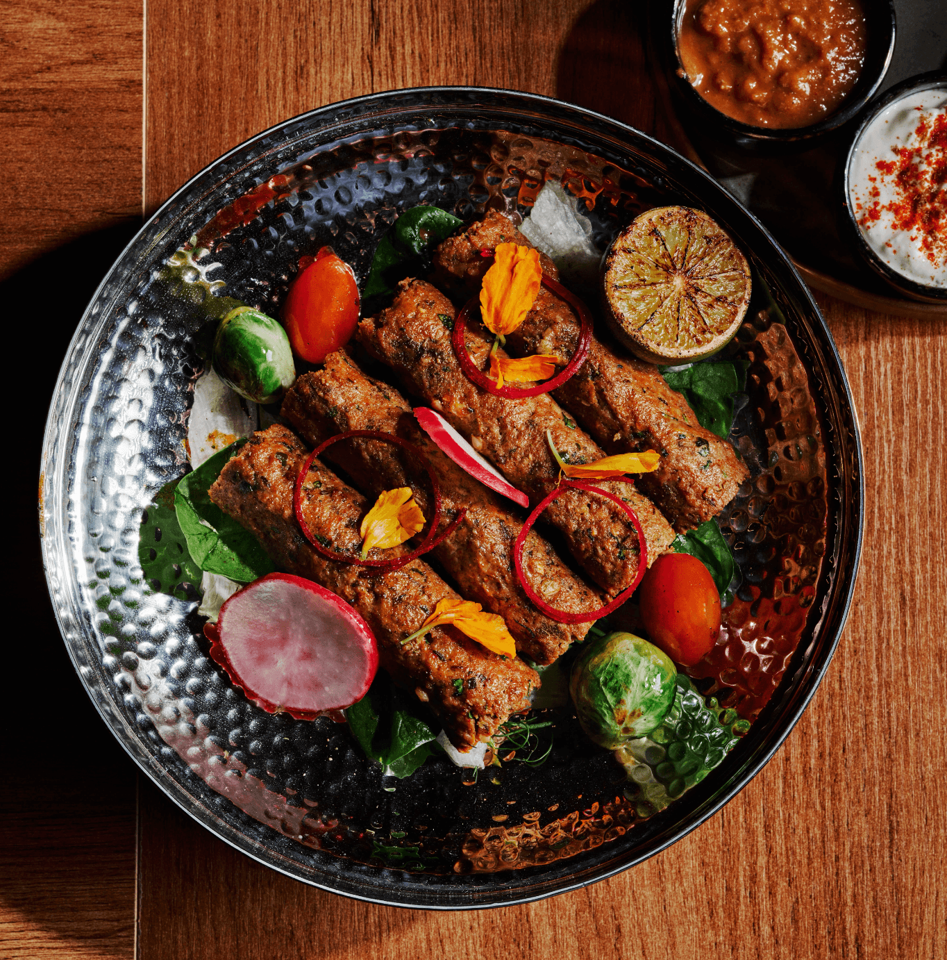 Ikara - artfully plated Indian cuisine