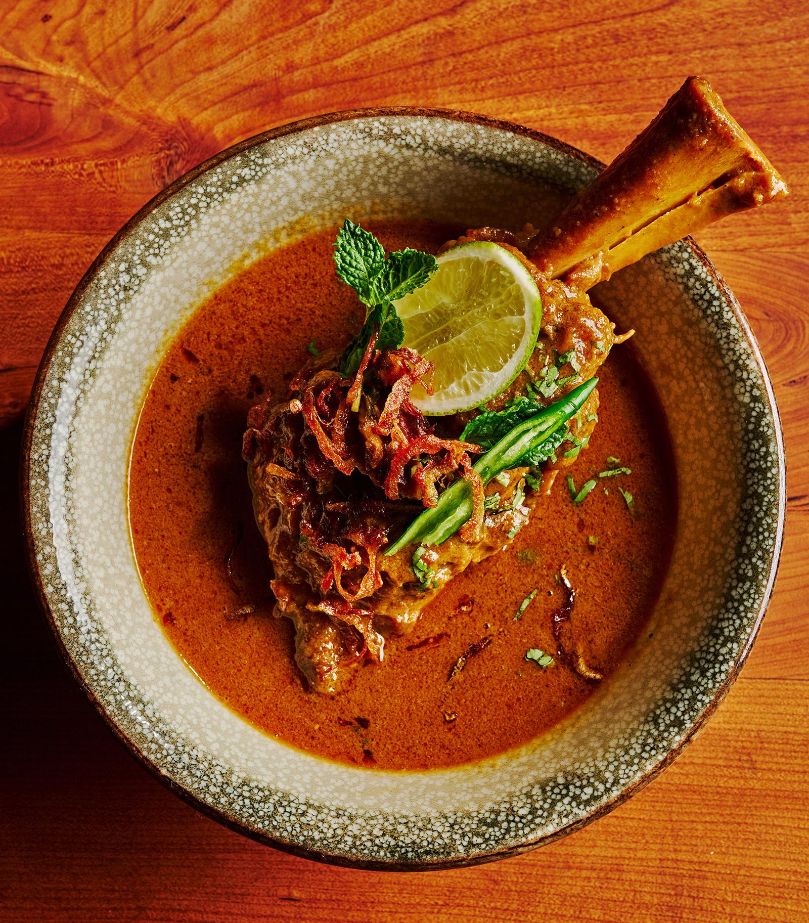 Non-veg main course at Ikara